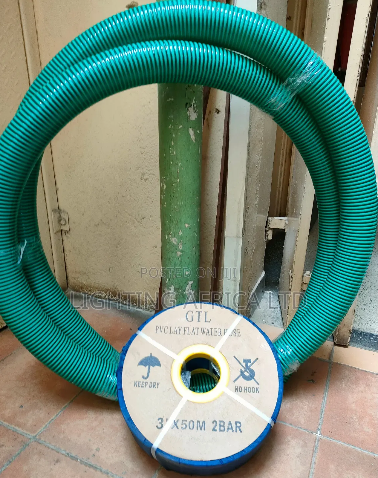 4 Meters 3" Suction Pipe+ 50 Meters PVC Delivery 3" Pipe