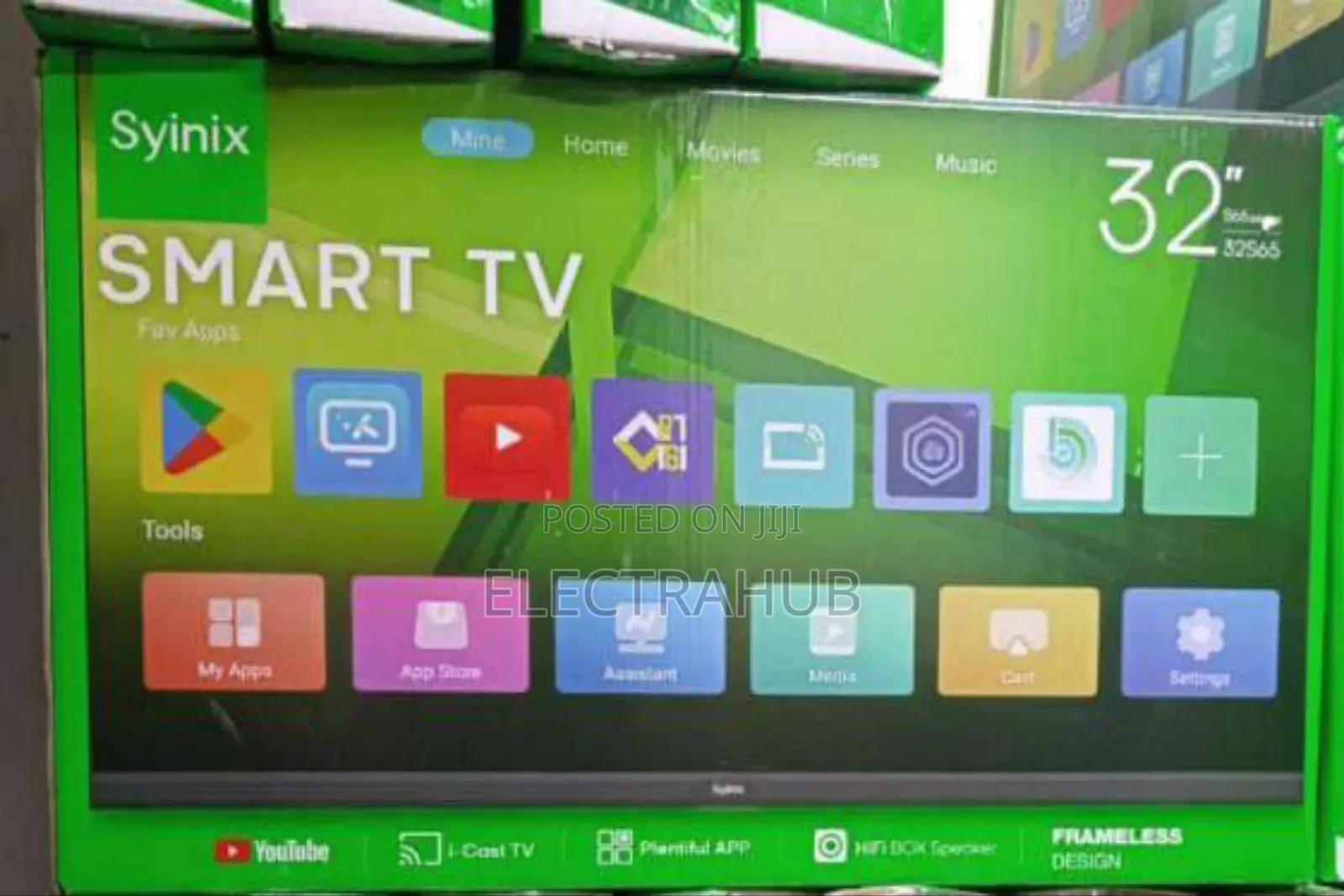 Syinix 32 Inch Smart Tv Bluetooth Enabled