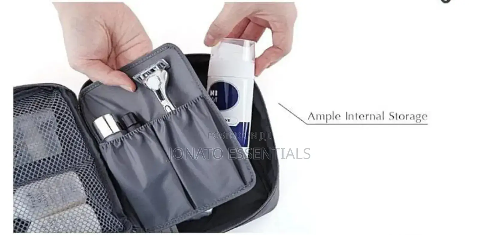 Portable Travel Toiletry Bag | Cosmetic Makeup Organizer