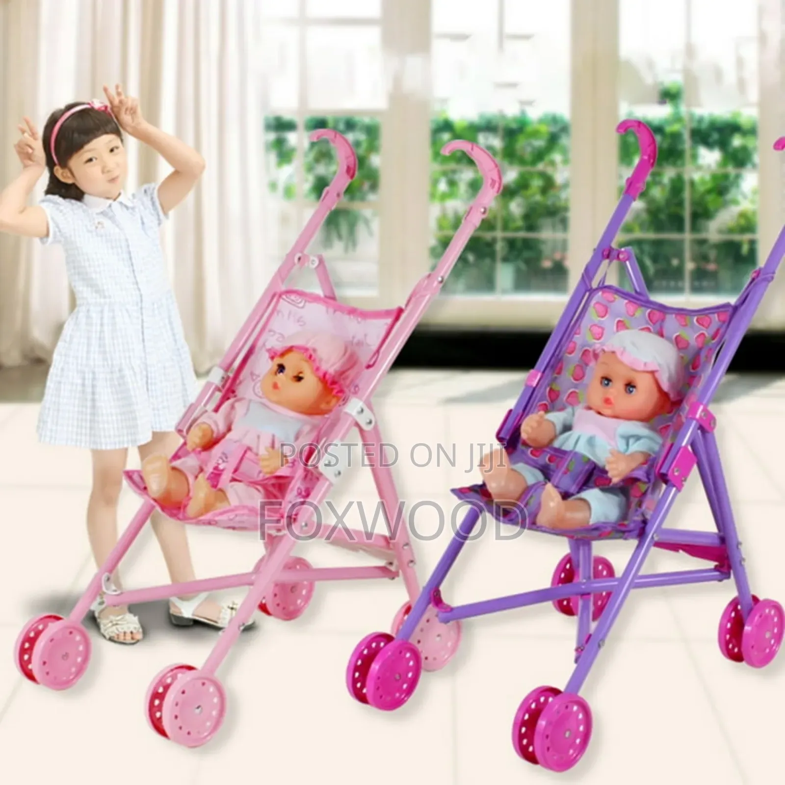 Kids Stroller With Doll.