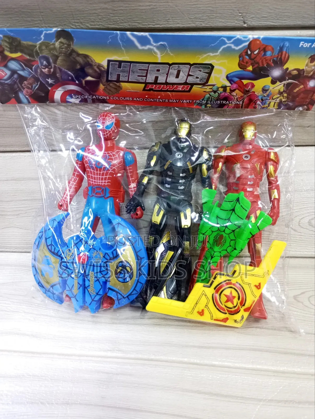 Super Heroes Figurines / Spiderman/Ironman Toys