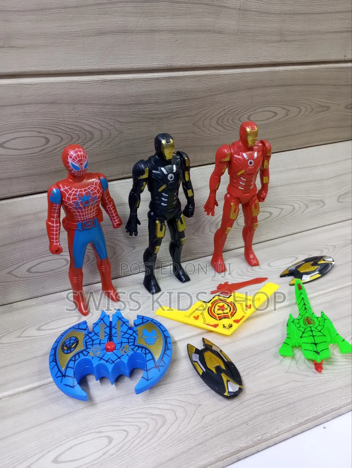 Super Heroes Figurines / Spiderman/Ironman Toys