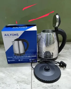 2litres Electric Cordless Stainless Steel Jug
