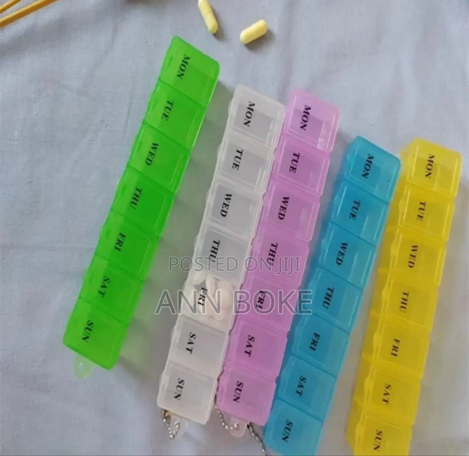 *Portable Well Defined 7 Grid Pill Organizer at KSH 750/-*