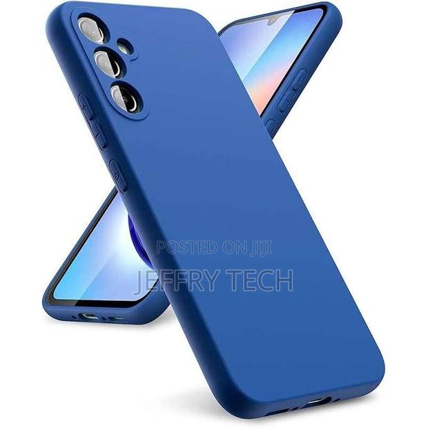Liquid Silicone Case for Samsung A26: Blue - main view