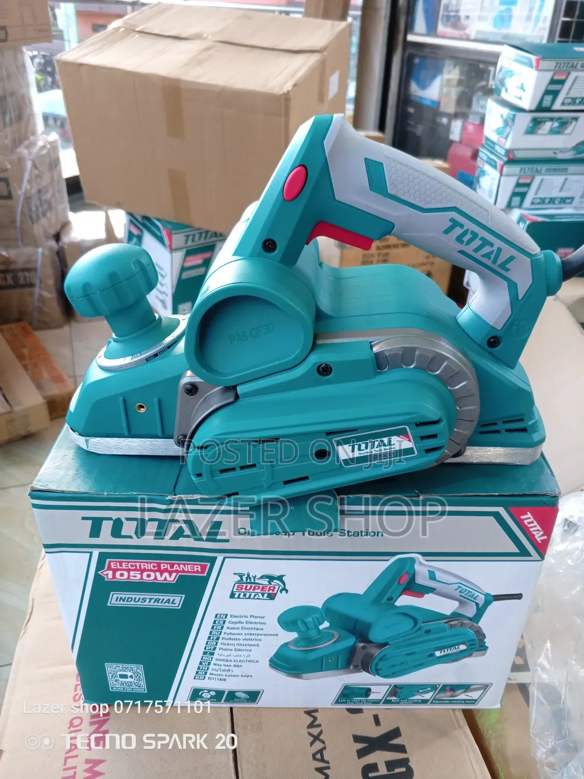 Total Electric Planer 1050w
