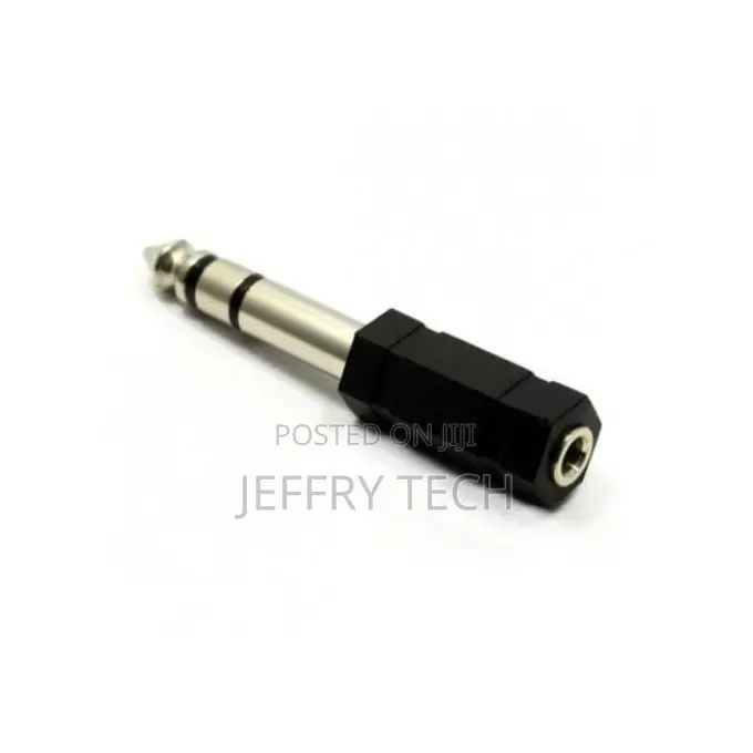 6.35mm Jack to 3.5mm Male/Female Audio Adapter