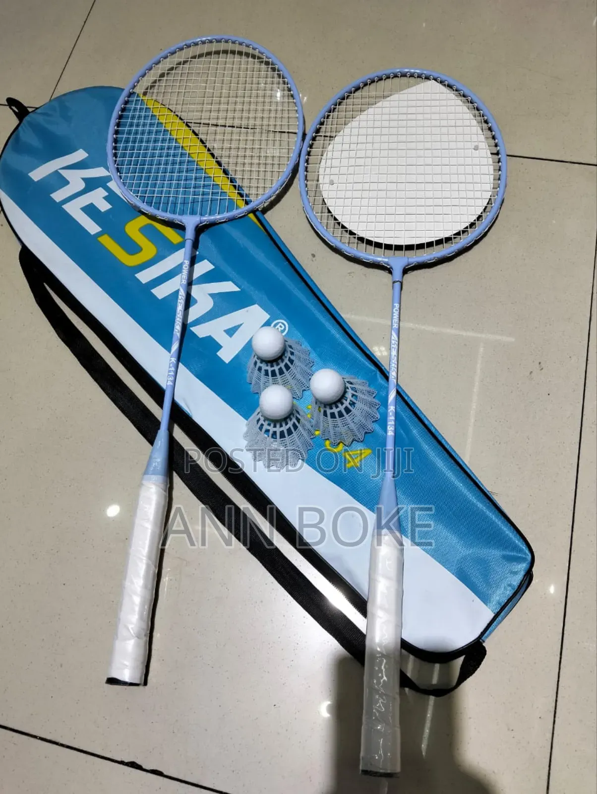 *Quality Badminton Racket Set at KSH 1950/-*
Comes