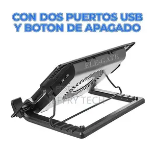 10-17 Inch Laptop Cooler, 5x, Height Adjustable,