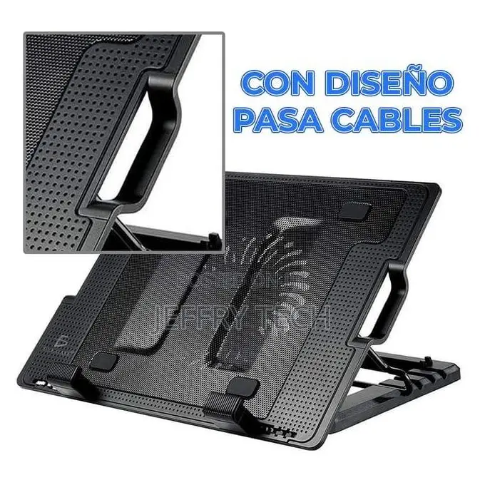 10-17 Inch Laptop Cooler, 5x, Height Adjustable,