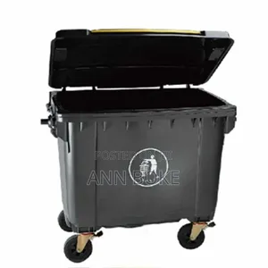 *Tt Super Large Size Dustbin With Wheels Available in Green
