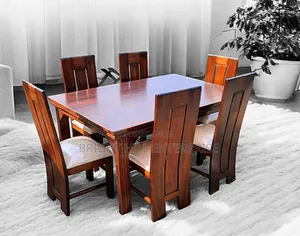 Posh Rectangular Shaped Dining Table