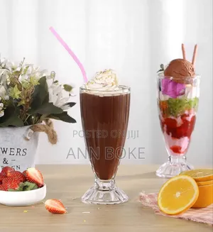 *Vintage Retro Style Milkshake Sundae Glass at KSH 1700