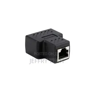 Rj45 Female to 2 Female Splitter, 8p8c Adapter