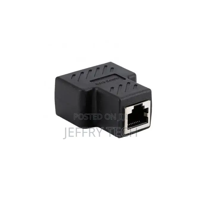 Rj45 Female to 2 Female Splitter, 8p8c Adapter