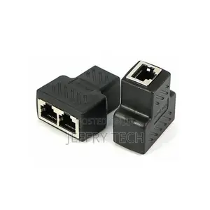 Rj45 Female to 2 Female Splitter, 8p8c Adapter