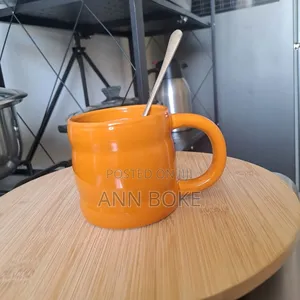 *350 Ml Mango Chubby Ceramic Cups at KSH 1600