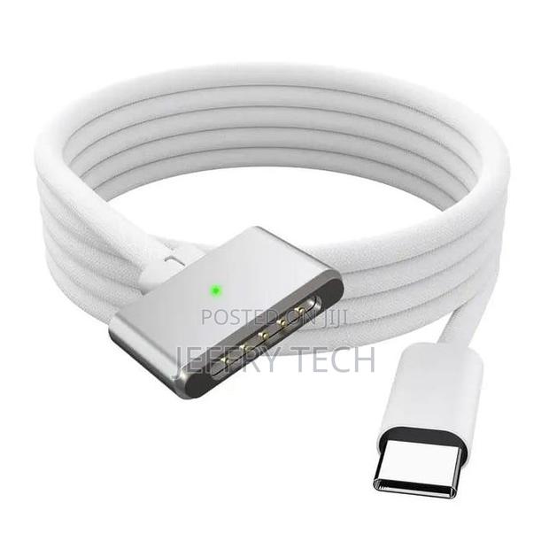 Usb Type-C Pd Cable for Macbook Pro Air, Magsafe 3, A, 140w