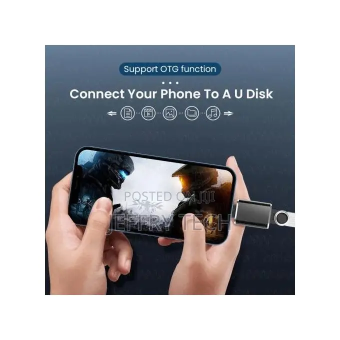 Plustar Usb Male to Usb3.0 Ios Otg Charging Adapter