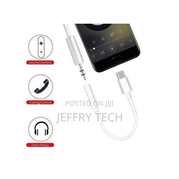 Type-C to 3.5mm Headphone Cable Usb 3.1 Type C Usb-C Male - thumbnail 2