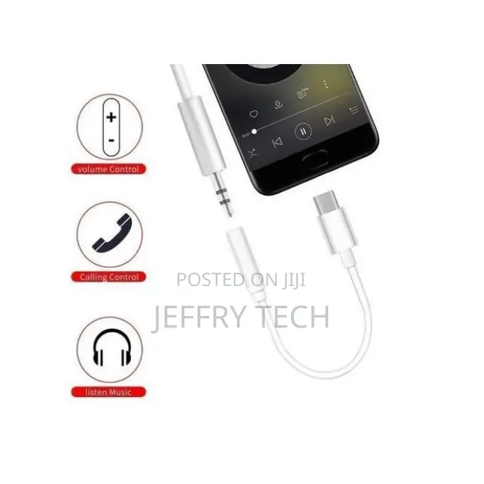 Type-C to 3.5mm Headphone Cable Usb 3.1 Type C Usb-C Male