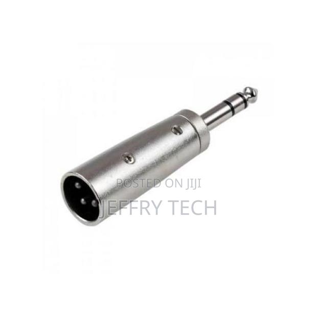 6.35mm Stereo Jack Male to XLR Male Adapter
