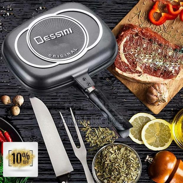 *Dessini Double Sided Grill Pan 36cm* *Colours - main view