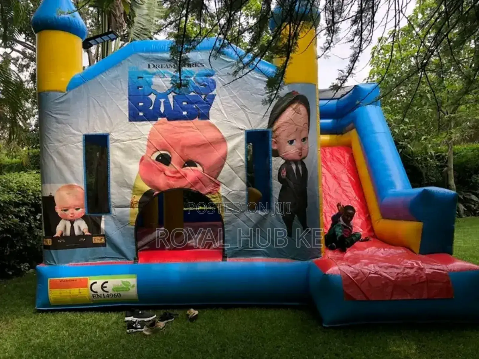 Baby Boss Theme Bouncing Castle for Hire