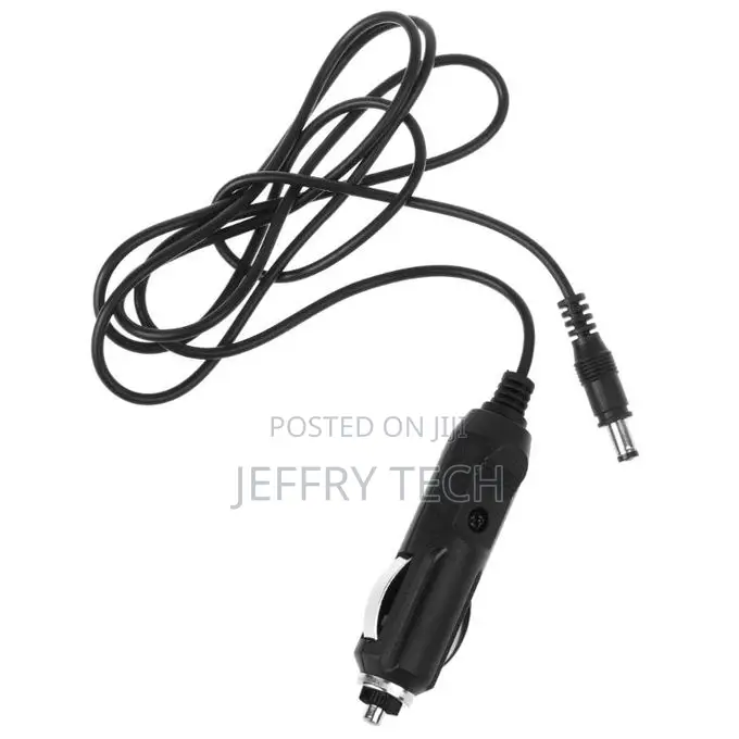 12v Dc5.5mm 2.1mm Car Charger Cable, Cigarette Lighter Power