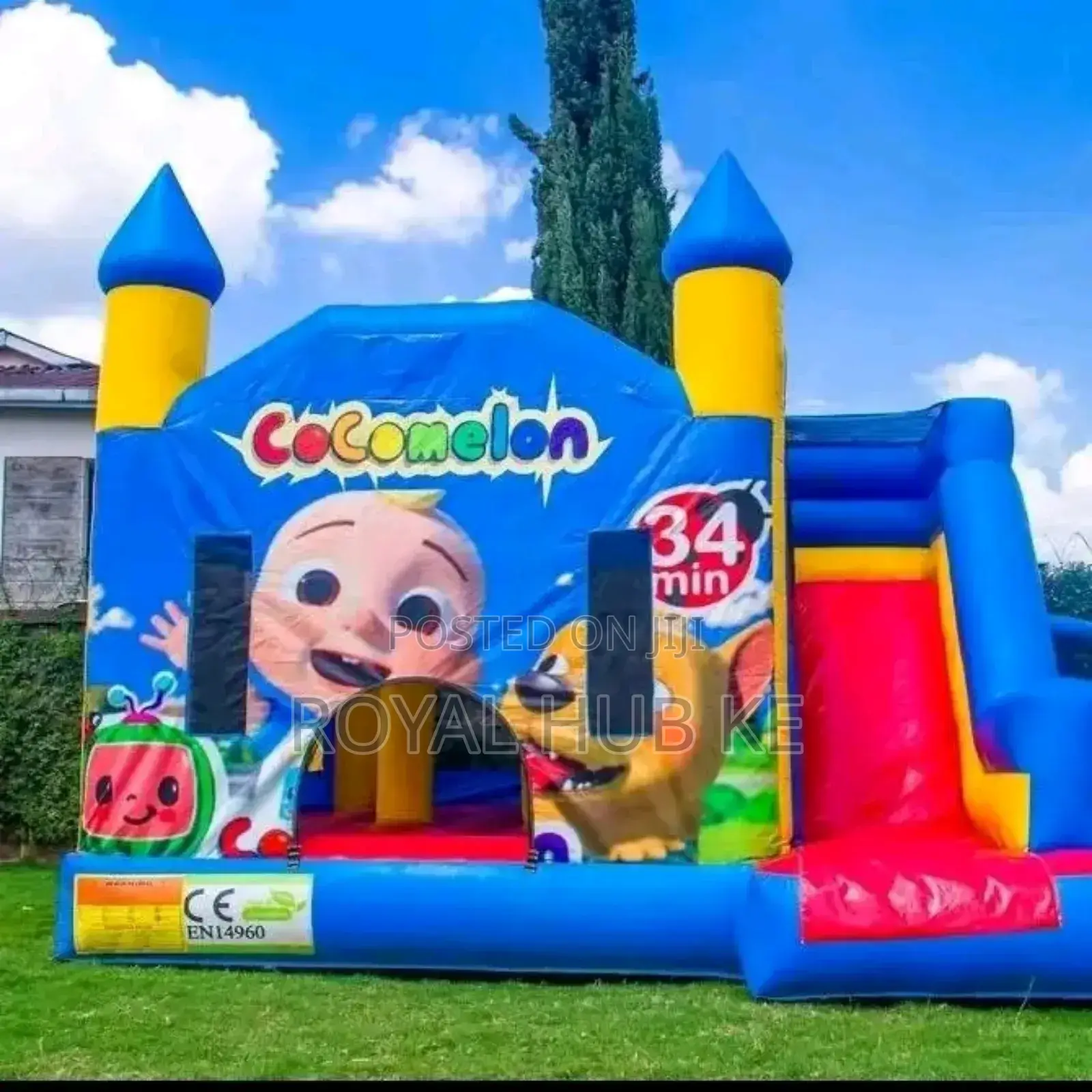 Cocomelon Theme Bouncing Castles