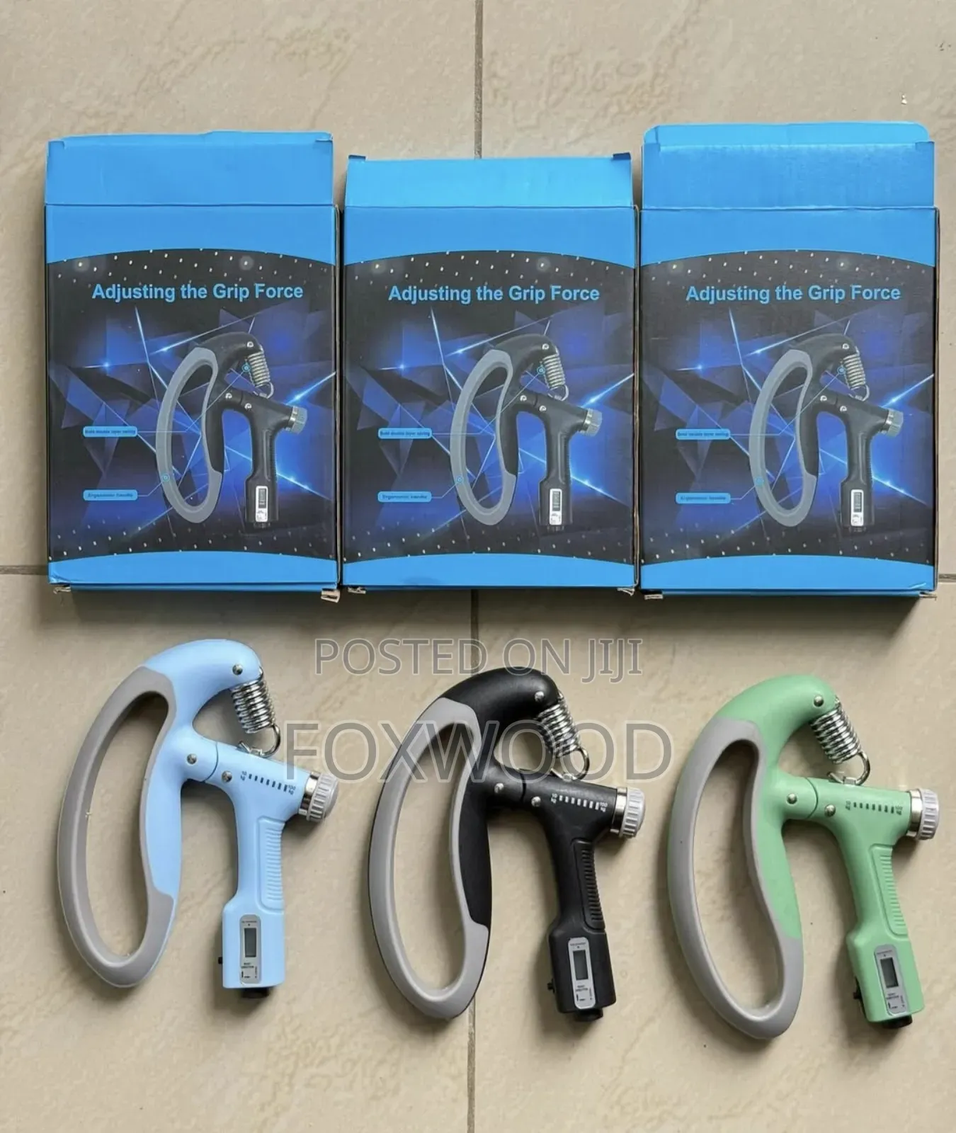 Hand Grips With Digital Counters