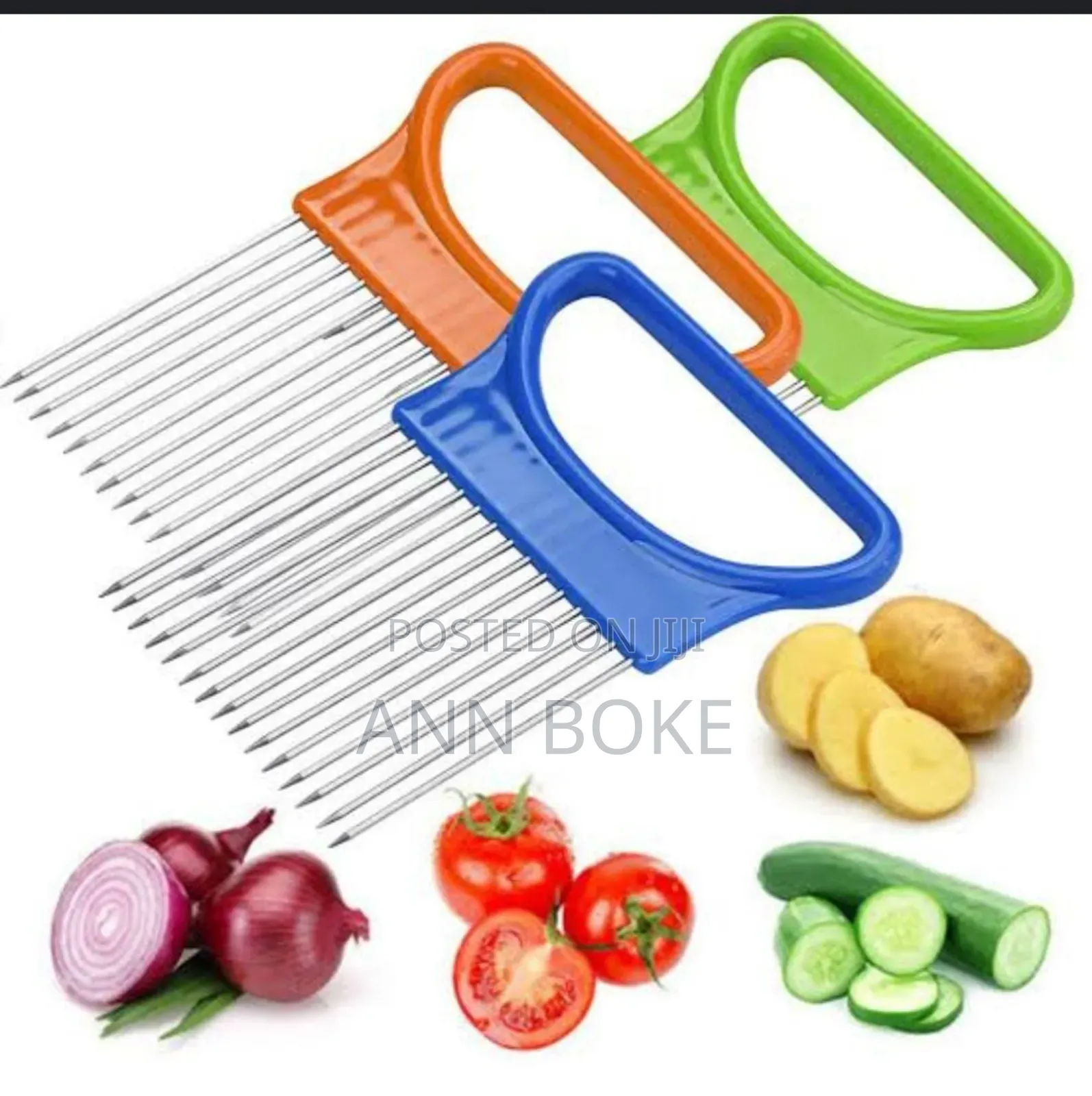 *Multi-Purpose Stainless Steel Vegetable Slicer Cutter ,