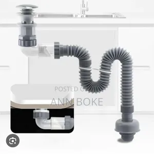 *New Arrival* *Space Saving Sink Drain Magic Bend At