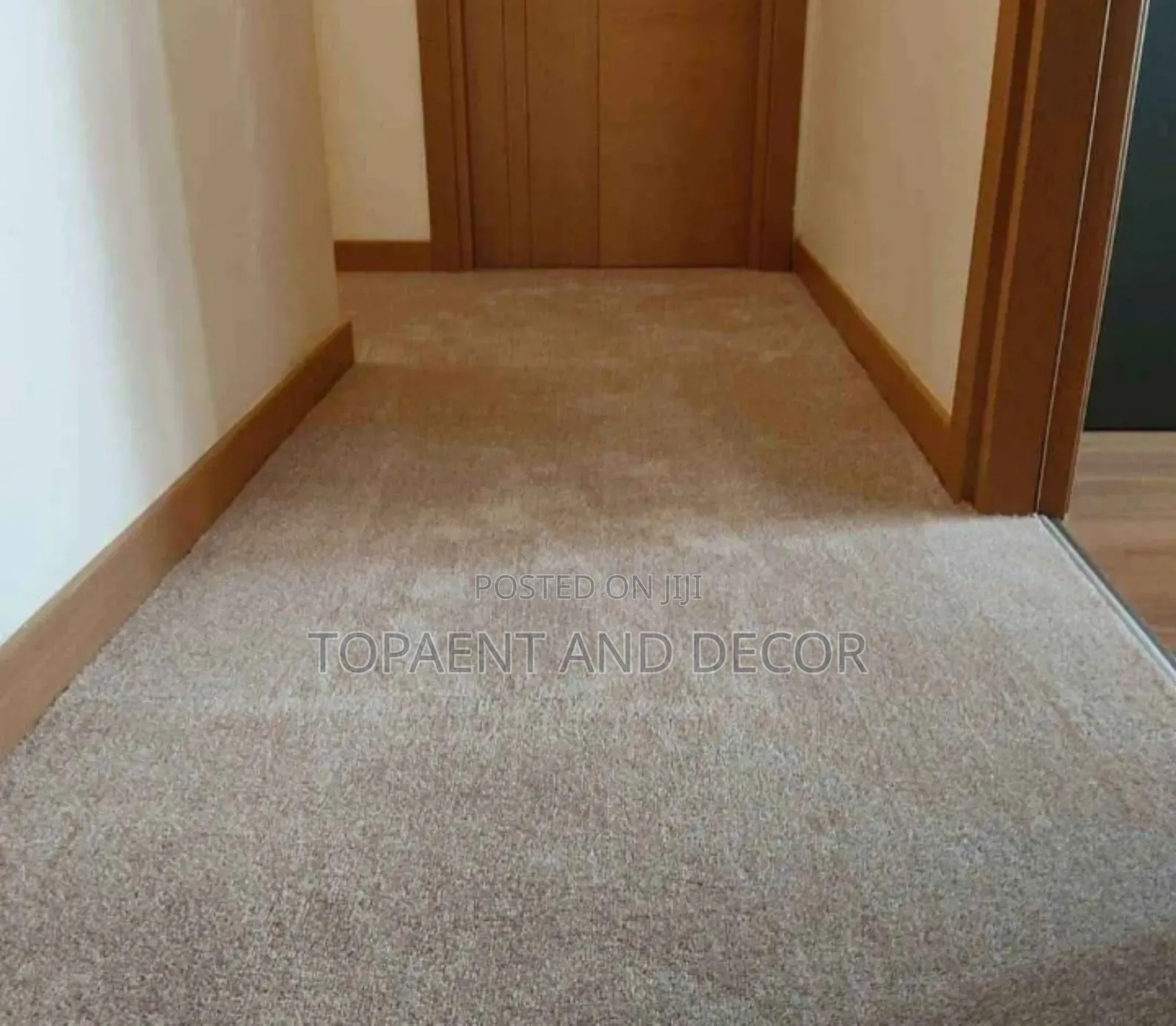 Beige Wall to Wall Delta 4mm Thick Office Carpets