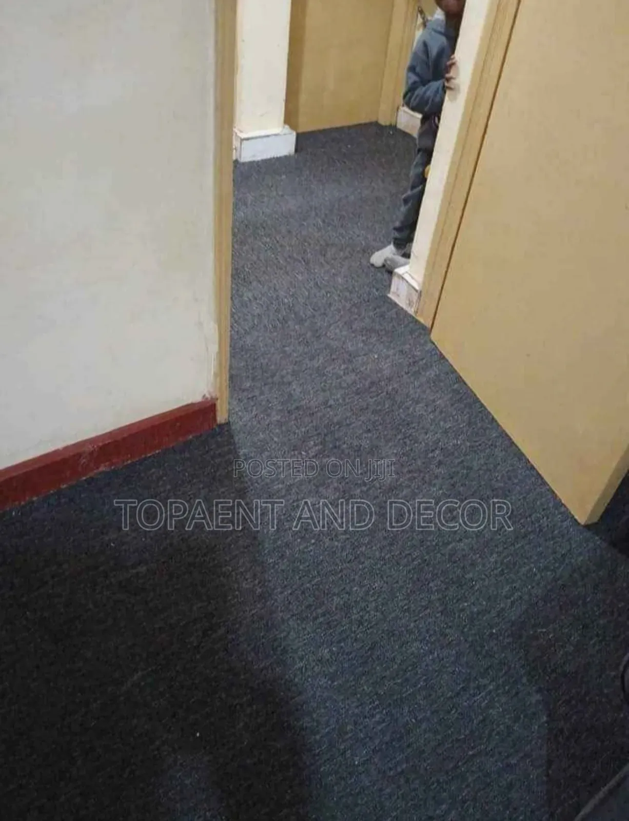 Delta Grey Soft and Fluffy Well Fitted Corridors Carpet