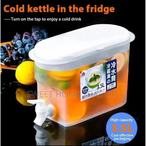 *3.5l Fridge Juice Container With Dispenser Tap... - main view