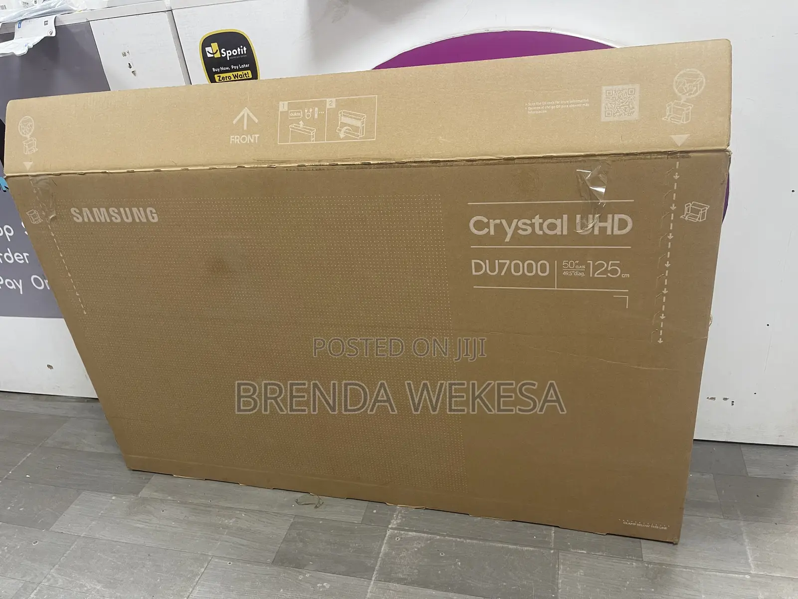 50 Inch Crystal Uhd Du7000 Tizen Os Smart Tv (2024)