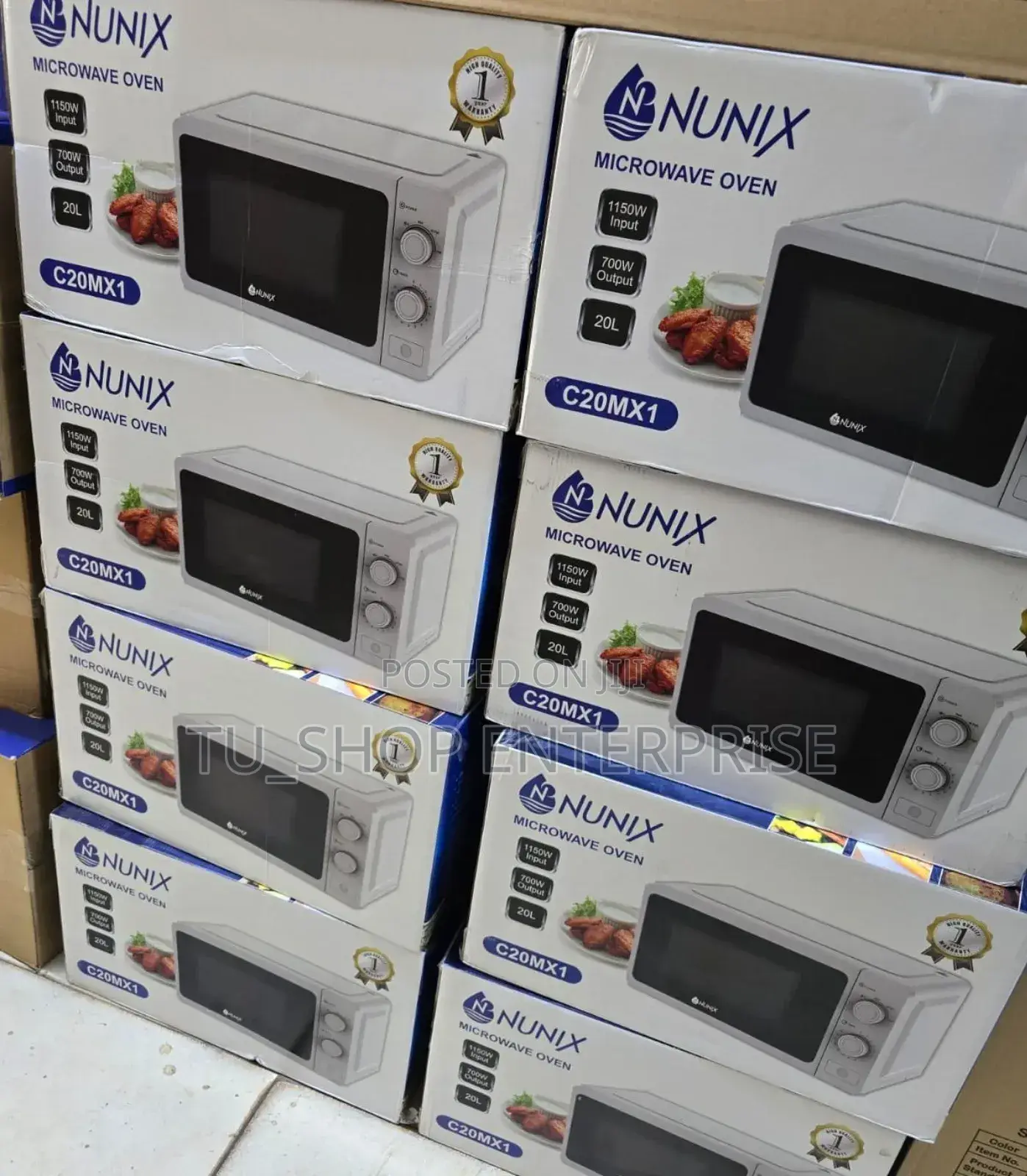Nunix 20 Litres Manual Setting Microwave Oven