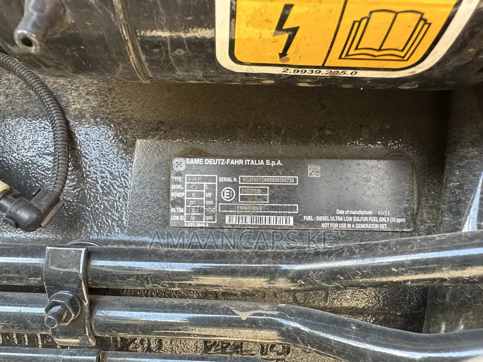 Same Explorer 95hp Tractor