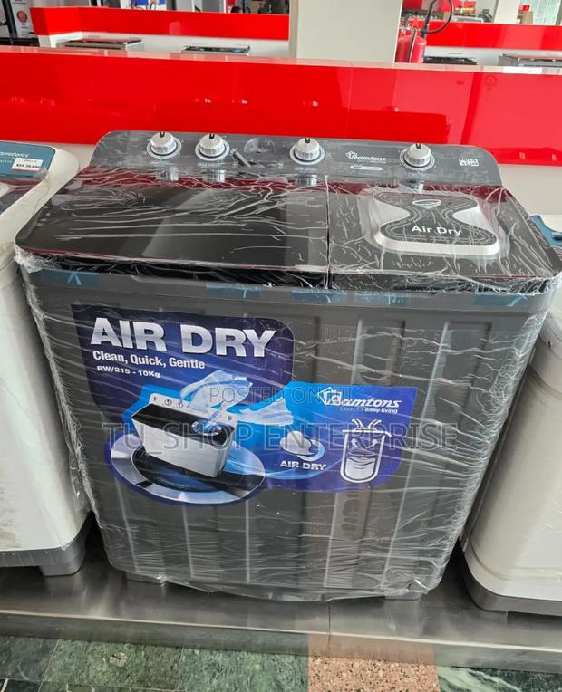 Ramtons 10kgs Top Load Twin Tub Washing Machine