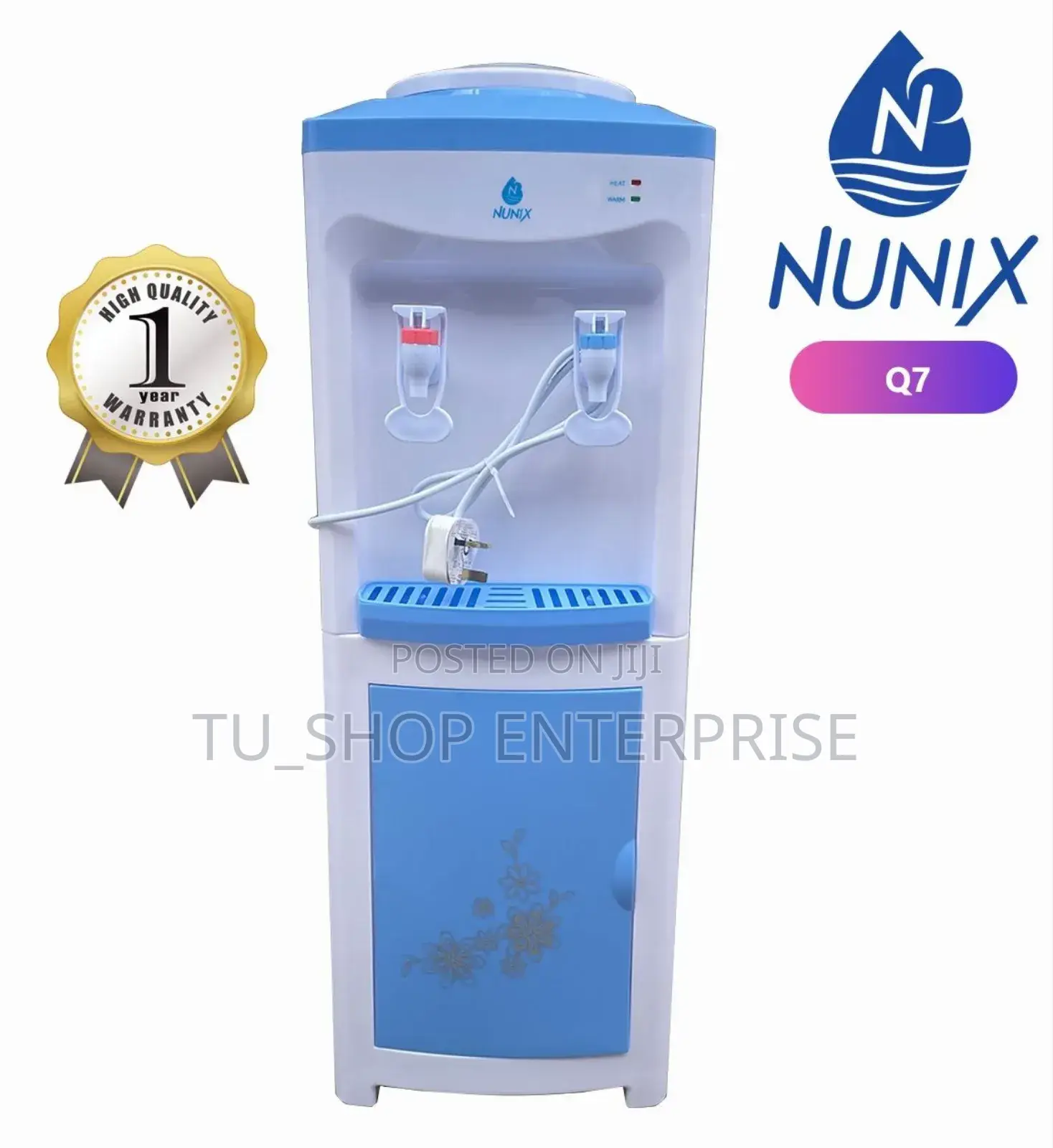 Nunix Q7 Hot Normal Water Dispenser - White