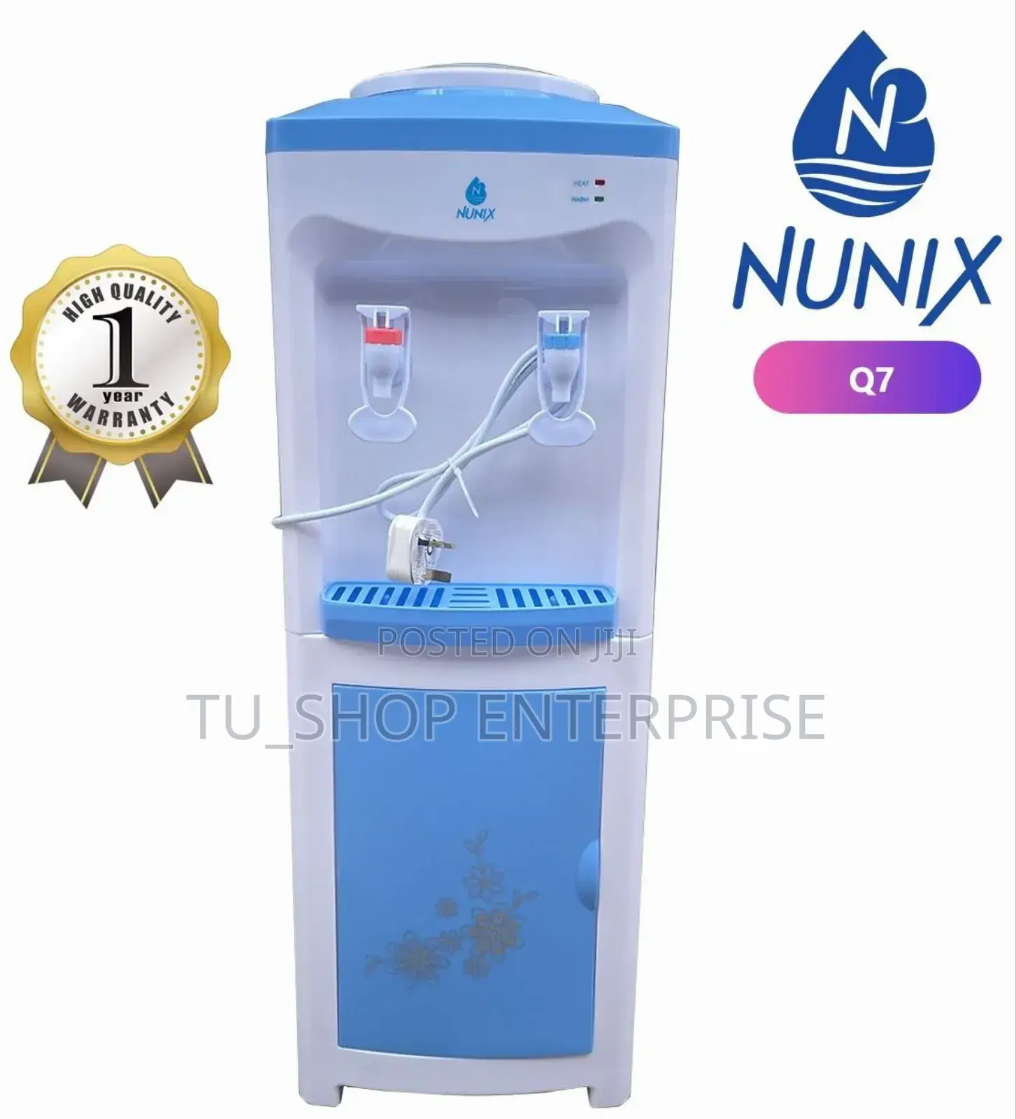 Dispenser! Nunix Q7 Hot Normal Water - White