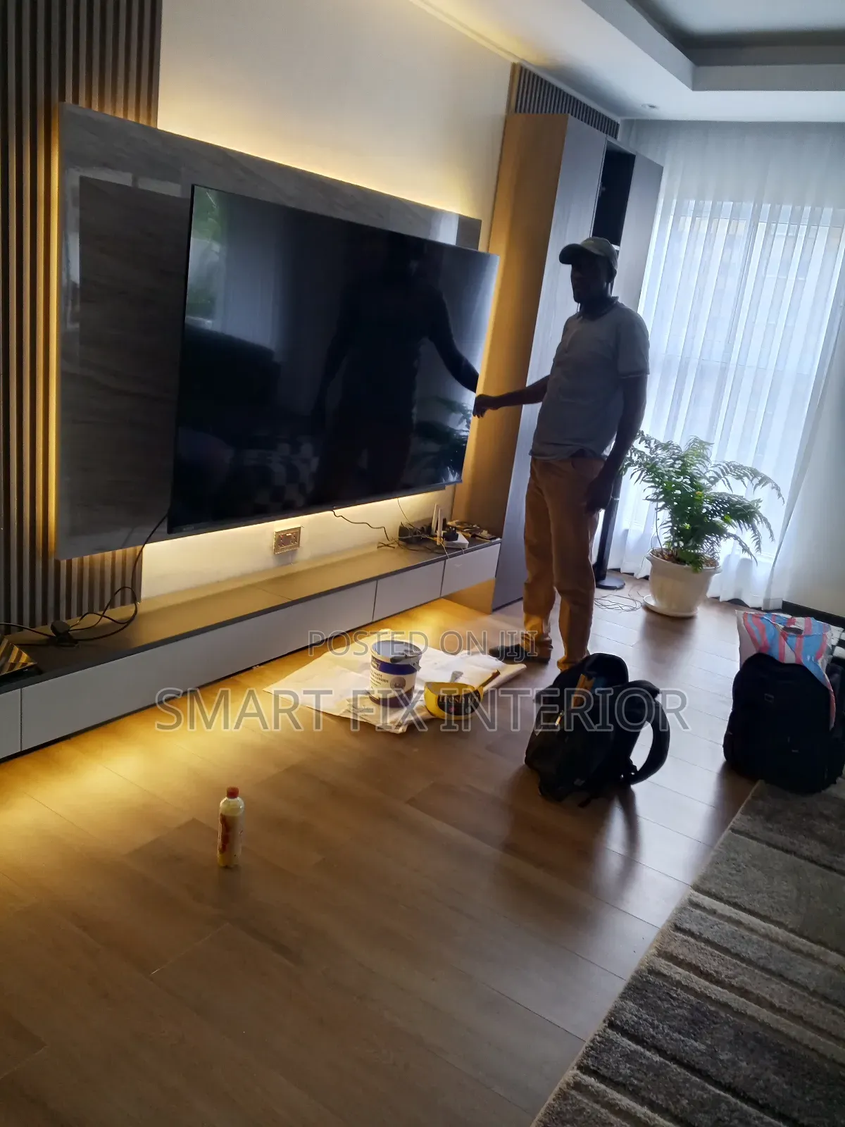 New Tv Stand Design and Installation