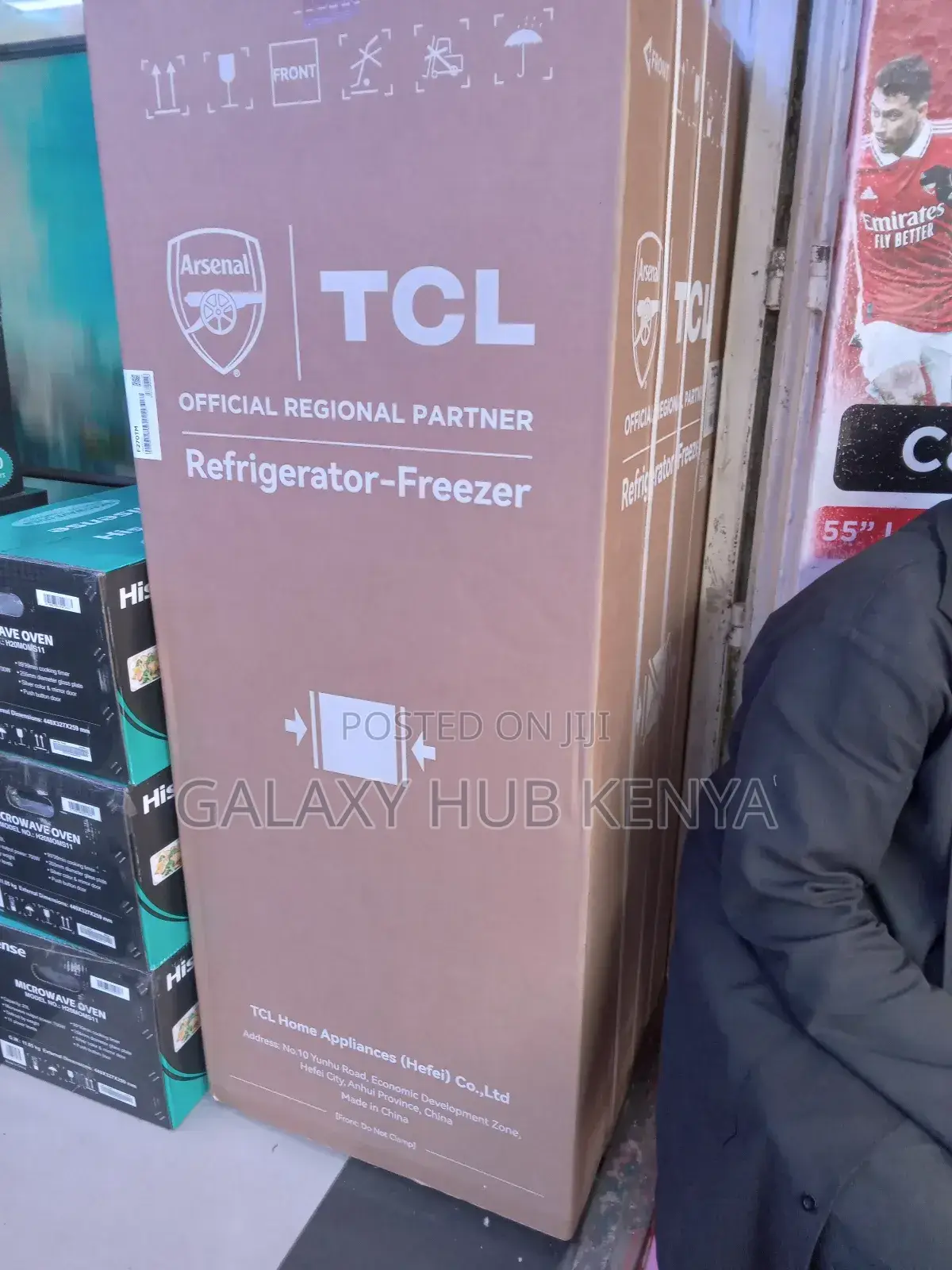 TCL F249tm 249l Top Mount Fridge