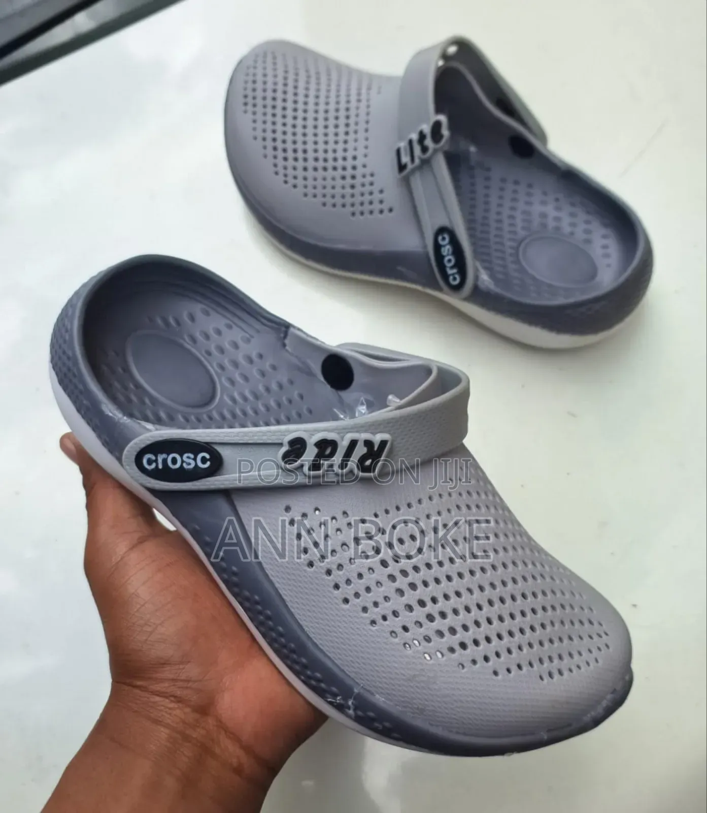 Ride Crocs
Size:40-45 (Small Fitting)
 at Ksh.2500