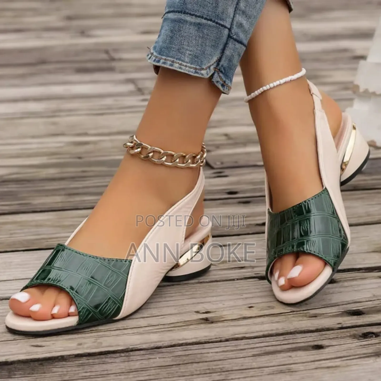 Tip Toe Low Heel Size 37-43