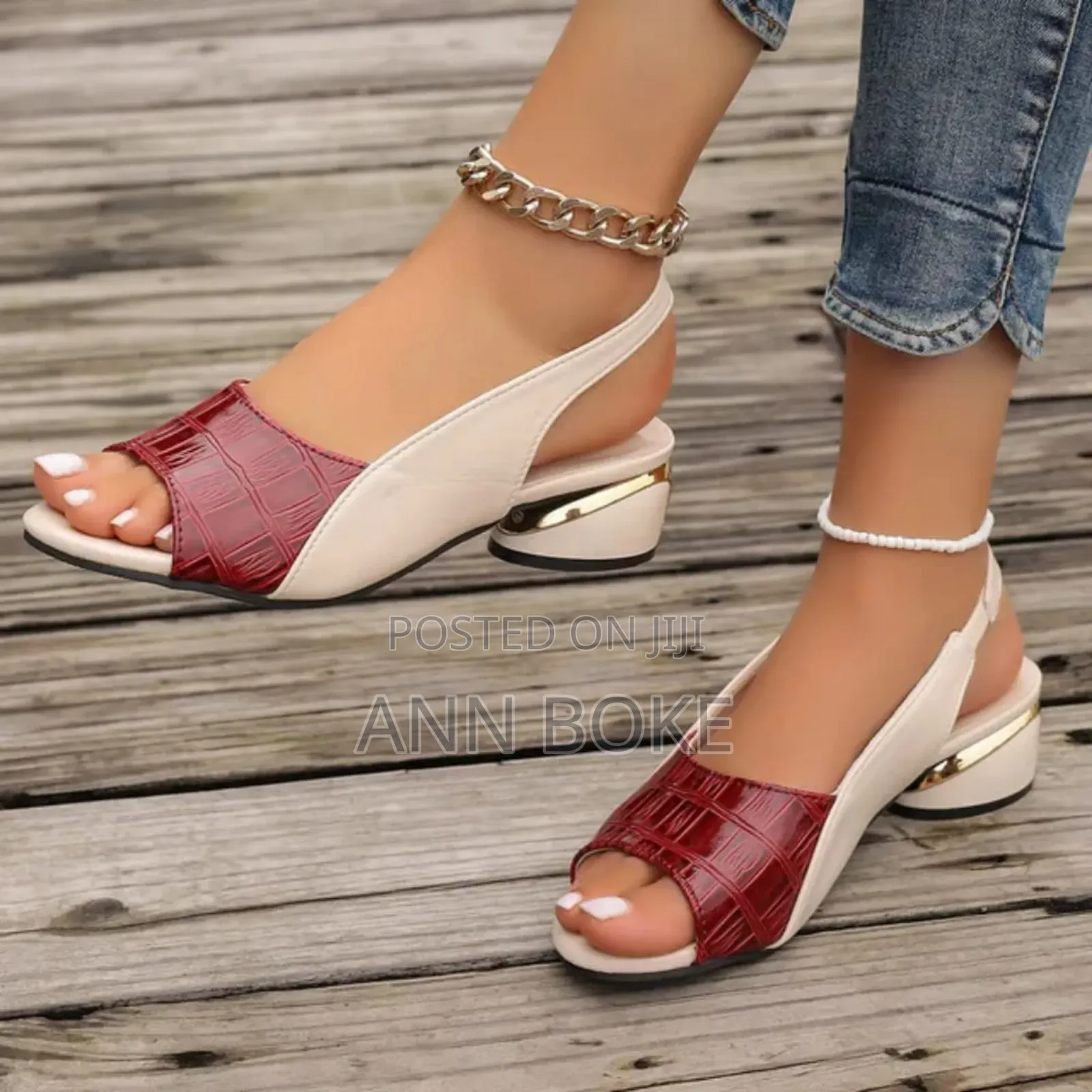 Tip Toe Low Heel Size 37-43