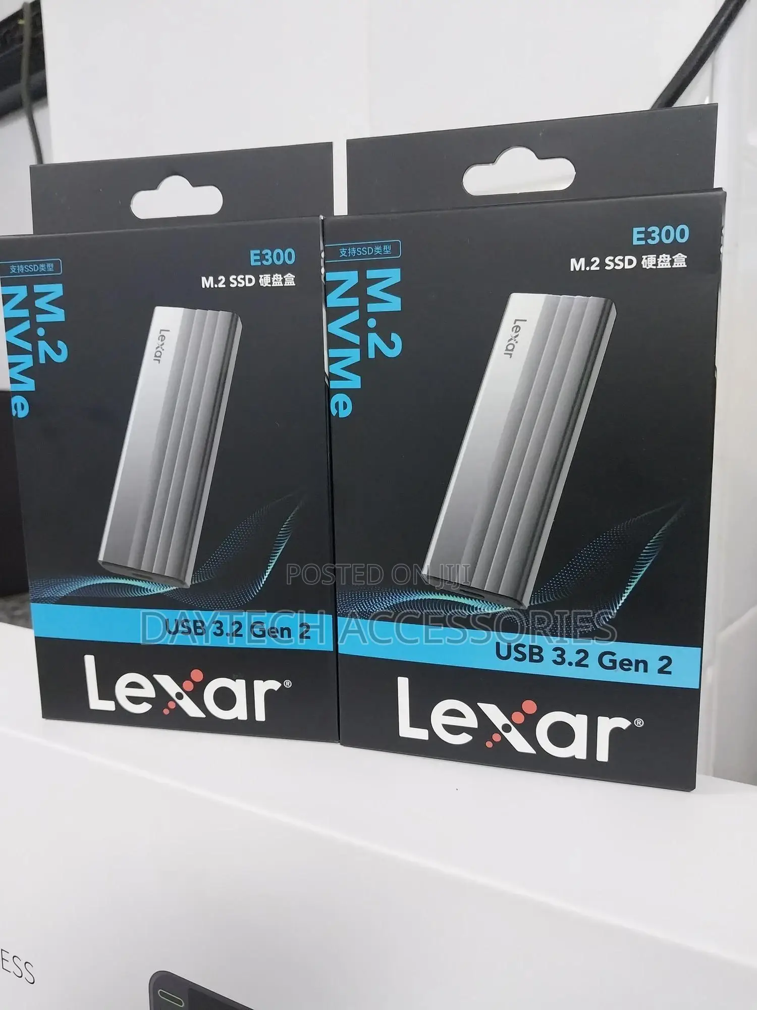 Lexar M.2 Nvme SSD Enclosure E300 10gbps, Type-C, Usb 3.2