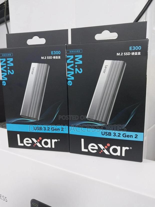 Lexar M.2 Nvme SSD Enclosure E300 10gbps, Type-C, Usb 3.2
