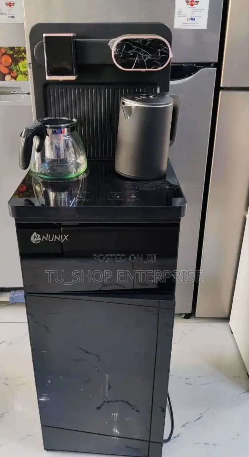 Water Dispenser!! Black and Silver Nunix A1c Bottom!
